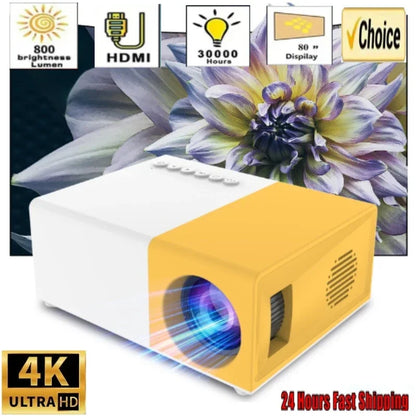 Easy Life™ MINI Projector for 4K HD 3D Cinema